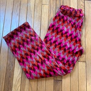Vera Bradley Fleece Bohemian Chevron Fleece Pants